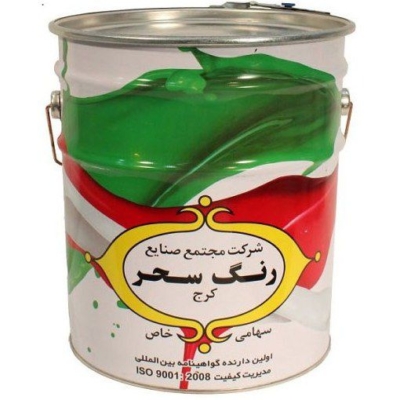 نقاشی ساختمان با رنگ روغنی